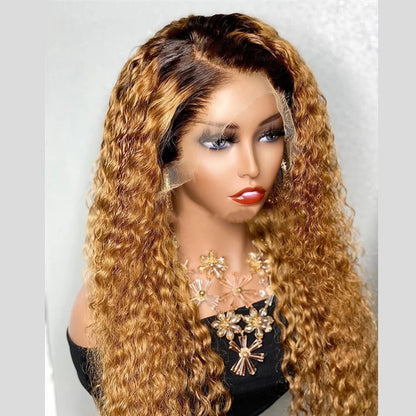 LovelyRLovely wig LovelyRLovely Ombre Preplucked Glueless Synthetic Lace Front Wig