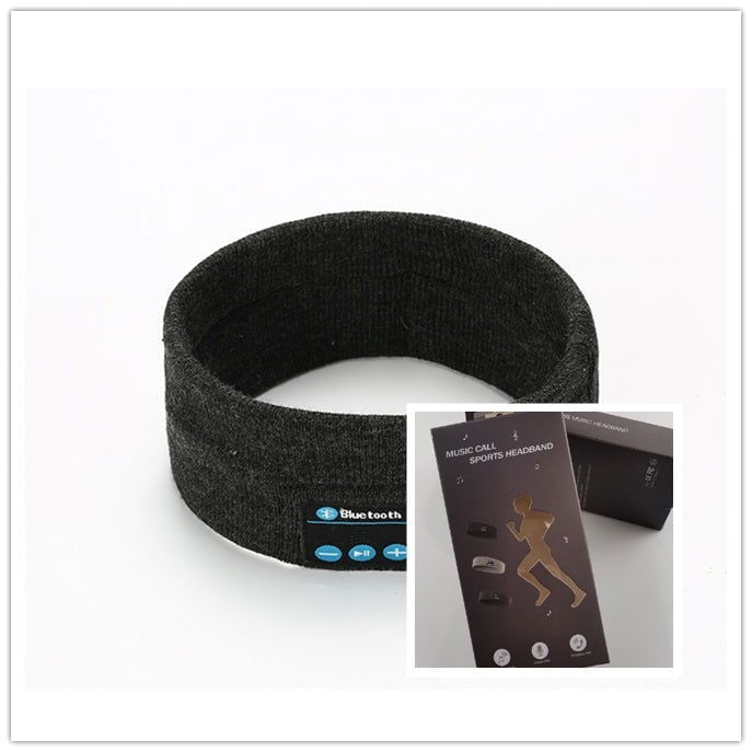 LovelyRLovely Wireless Bluetooth Headband Outdoor Fitn Dark Grey1 with box LovelyRLovely Wireless Bluetooth Headband Outdoor Fitness Yoga Headband