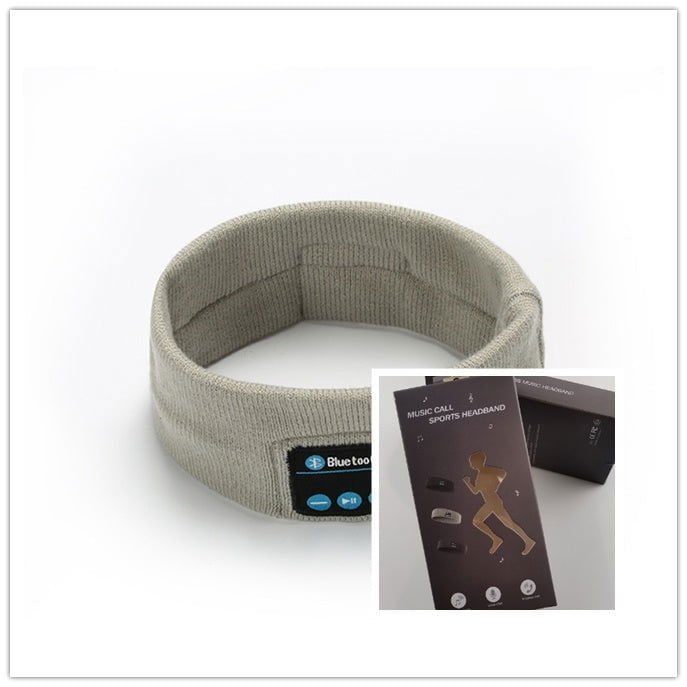 LovelyRLovely Wireless Bluetooth Headband Outdoor Fitn Grey1 with box LovelyRLovely Wireless Bluetooth Headband Outdoor Fitness Yoga Headband