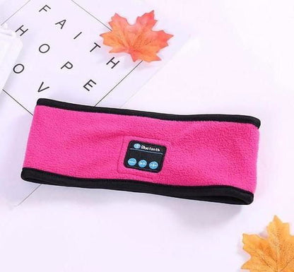 LovelyRLovely Wireless Bluetooth Headband Outdoor Fitn Rose red LovelyRLovely Wireless Bluetooth Headband Outdoor Fitness Yoga Headband