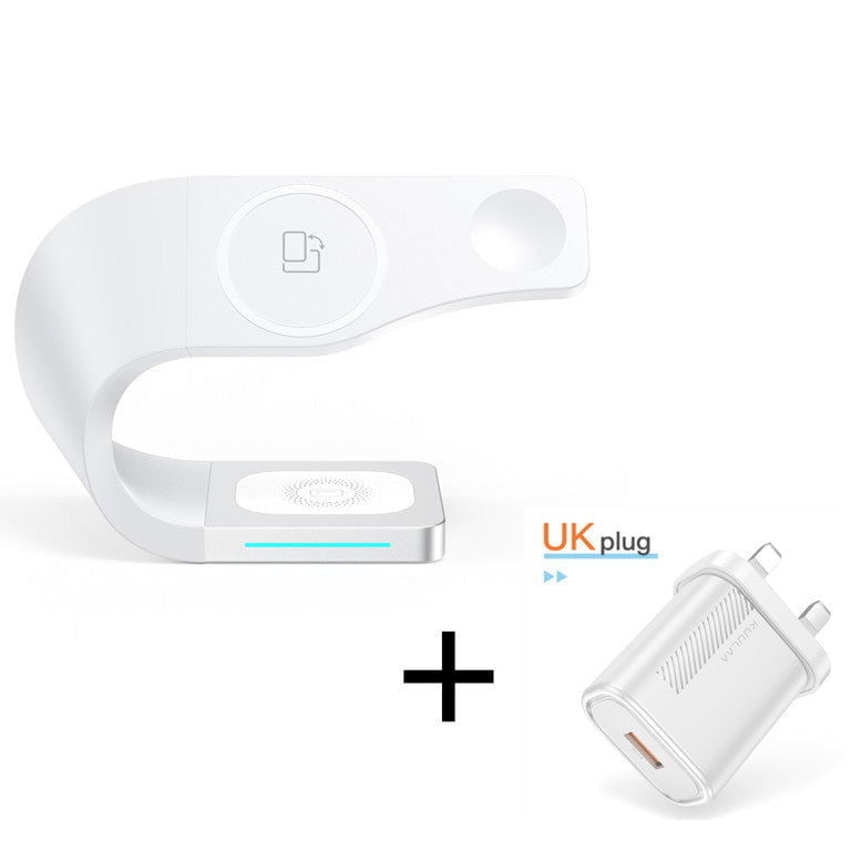 LovelyRLovely Wireless Charging Mobile Phone Watch Ear White / UK / 1PC LovelyRLovely Wireless Charging Stand