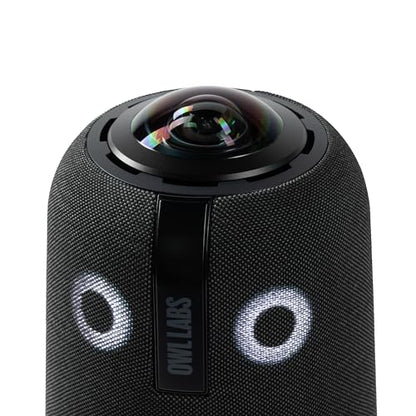 Owl Labs Meeting Owl 4+ 360-Degree, 4K Smart Video Conference Camera, Microphone, and Speaker (Automatic Speaker Focus, Smart Zooming, and Noise Equalizing)