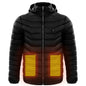 p LovelyRLovely Unisex Heated Insulated Pu Black / 2xl LovelyRLovely Unisex Heated Insulated Puffer Jacket