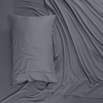 Utopia Bedding Utopia Bedding Queen Sheet Set - Brushed Microfiber - Soft Bed Sheets for Queen Size Bed Set - Luxury Bedding Sheets with Fitted Sheet, Flat Sheet & 2 Pillow Cases - Deep Pocket (Grey)